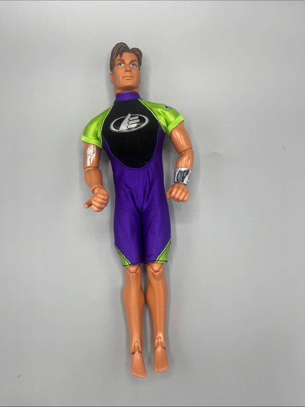 Vintage 1998 Max Steel action figure doll GI Joe Doll